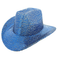 WESTERN SEQUIN COWBOY HAT